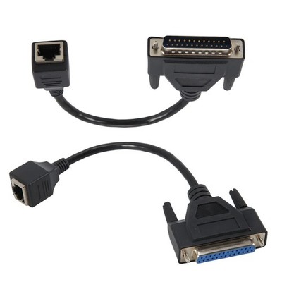 ILDA zu RJ45 Signalkabeladapter - DB25 Stecker/Buchse für ILDA-Netzwerkkabe2867