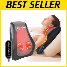 Neck and Back Massager with Kneading Nodes - Gift Idea