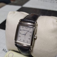 Orologio Donna Quarzo Quadrato Emporio Armani Ottimo Funzionante