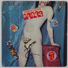The Rolling Stones Ronnie Wood JSA Signed Autograph Record Album Vinyl