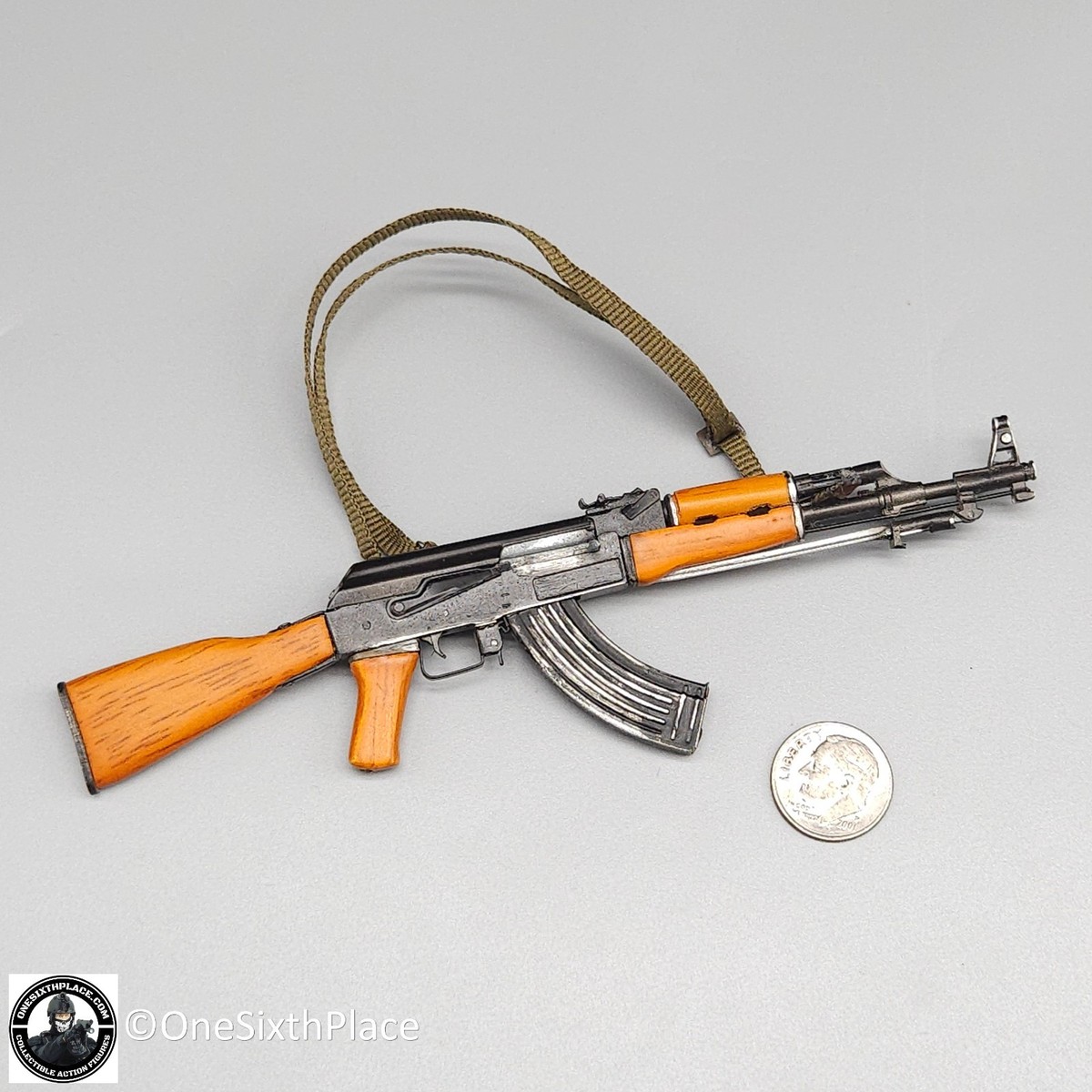 1:6 scale Soldier Story Vietnam MACV-SOG Wood & Metal AK47 Rifle