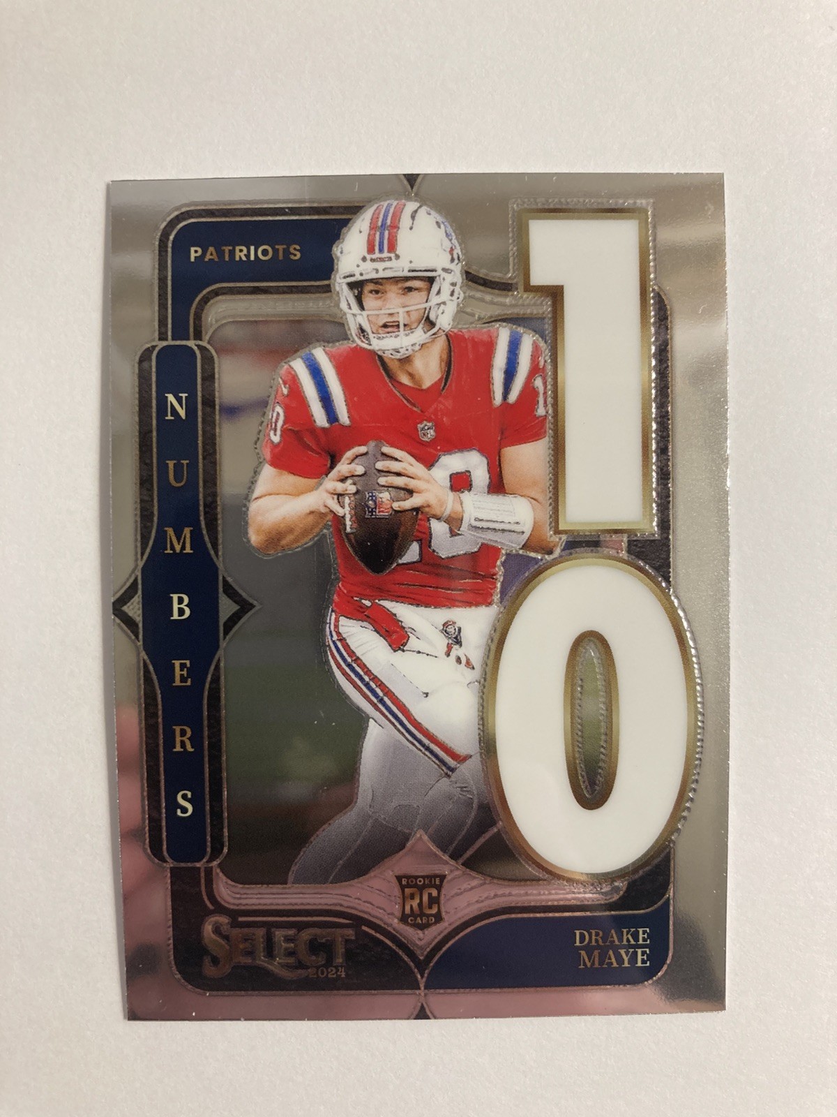 2024 Panini Select - Select Numbers Drake Maye #20 (RC)