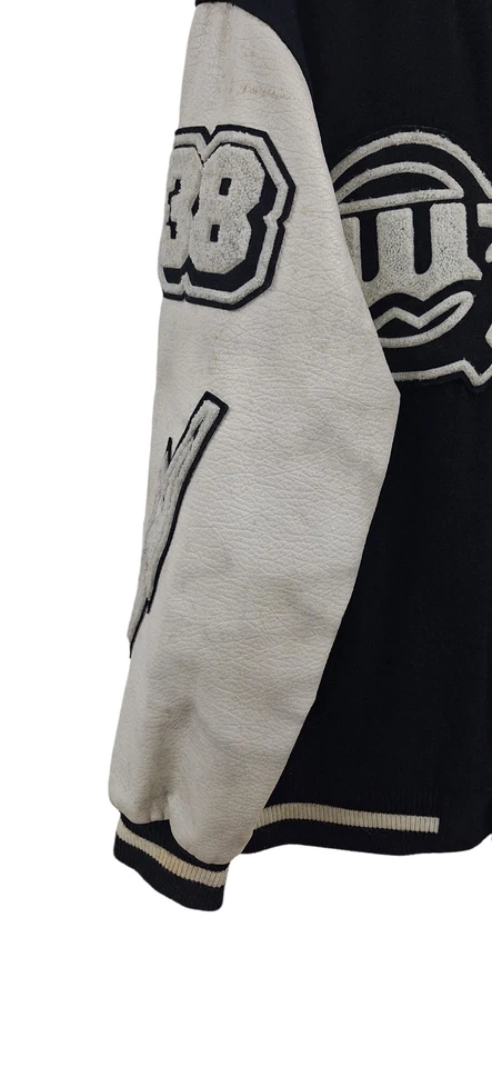 Wtaps Empire Service Sleeve Leather Wool Varsity Jacket - Image 4 of 4