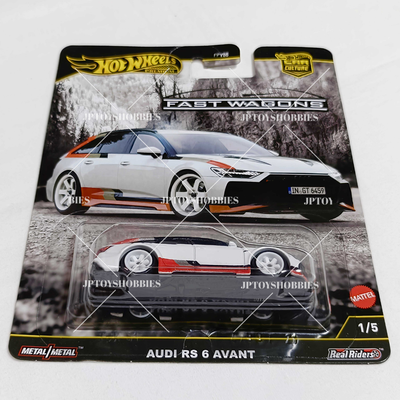 Hot Wheels Premium Audi RS6 Avant - Série Car Culture Fast Wagons, édition 2025