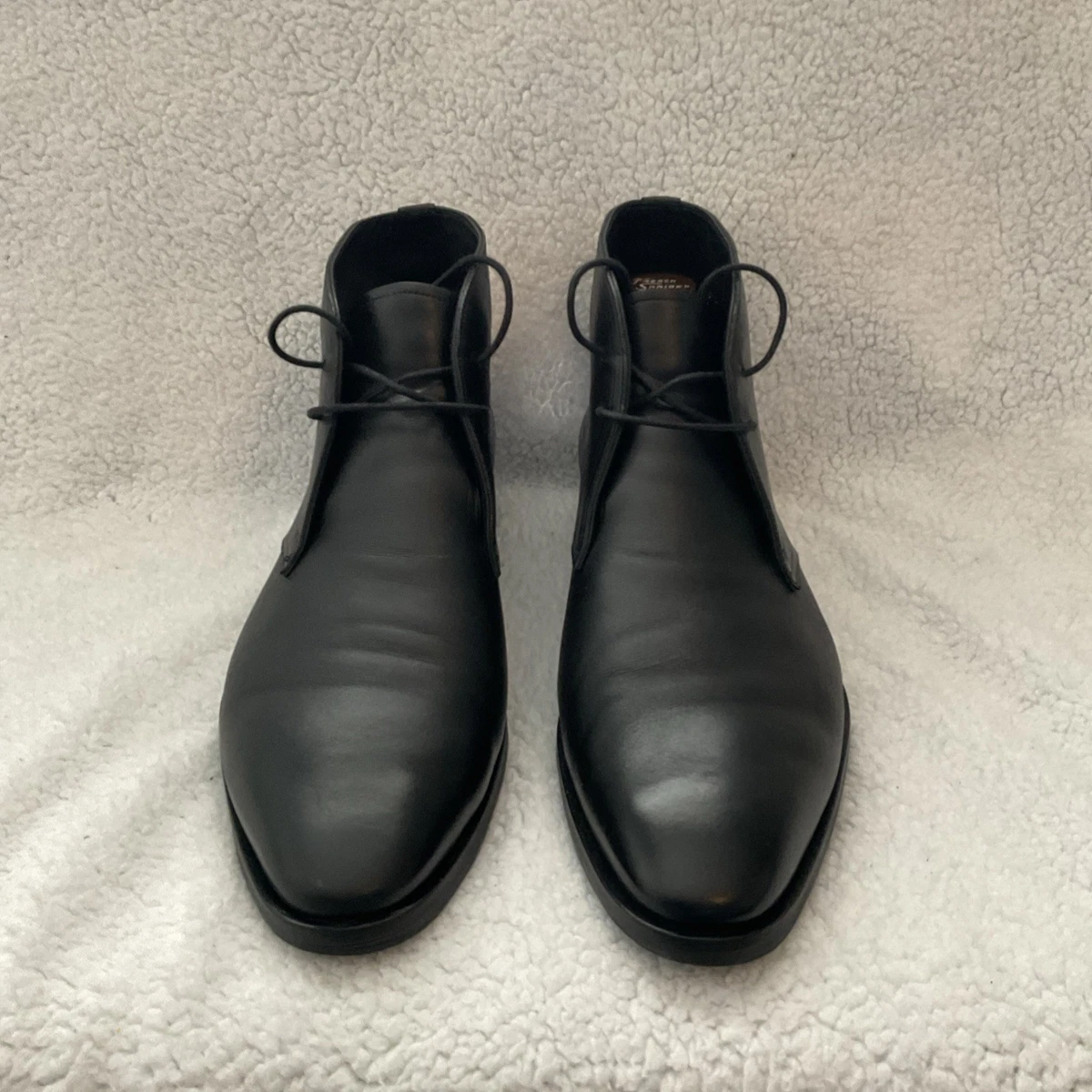 Polo Ralph Lauren Black Leather Chukka Boots POLO RALPH LAUREN 90 main image 4