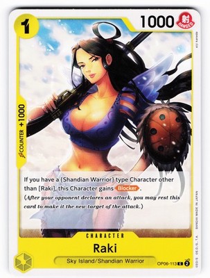 Raki OP06-113 Normal C One Piece NM