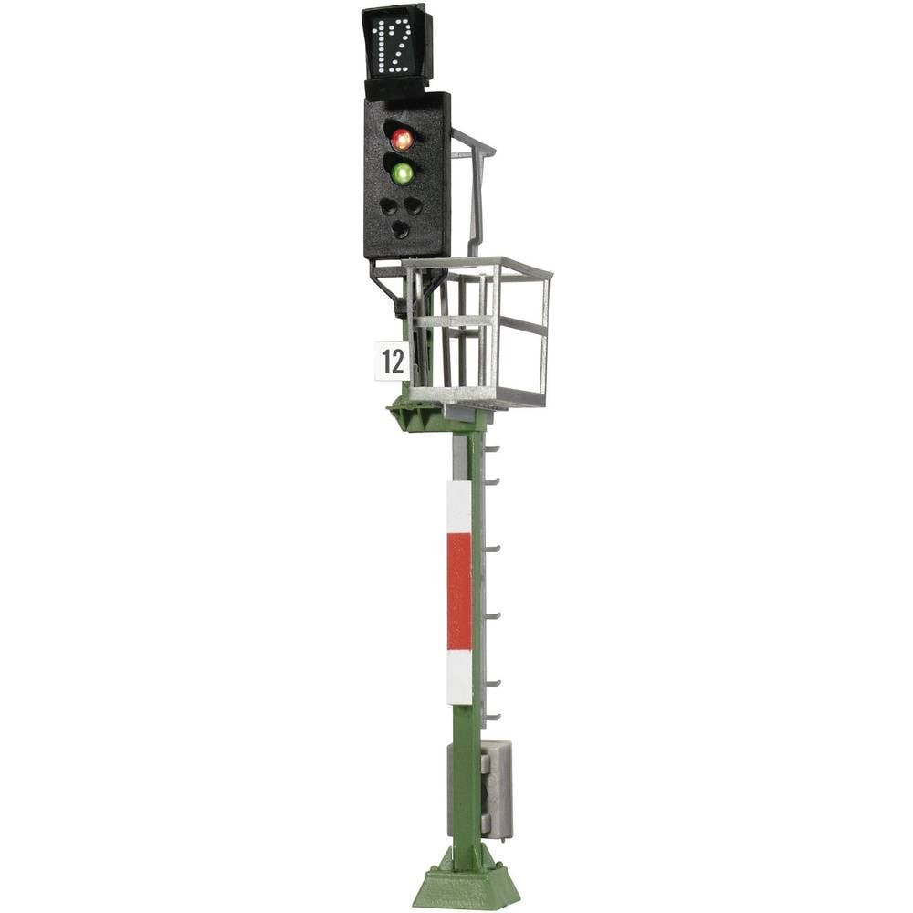 Signal lumineux Ks H0 Viessmann 4042 pour l'entree de gare de train miniature