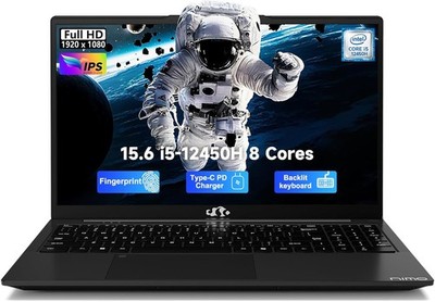 NIMO 15.6 FHD IPS Business Laptop 8 Cores Intel i5-12450H 16GB RAM 512GB SSD