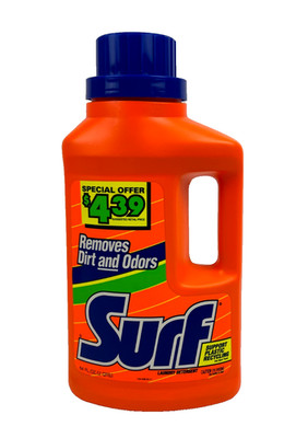VTG 1991 SURF Liquid Laundry Detergent Soap 64 fl oz. Full Movie Prop NOS