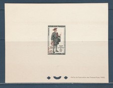 Ela  épreuve de luxe   journée du timbre  1961   num 1285