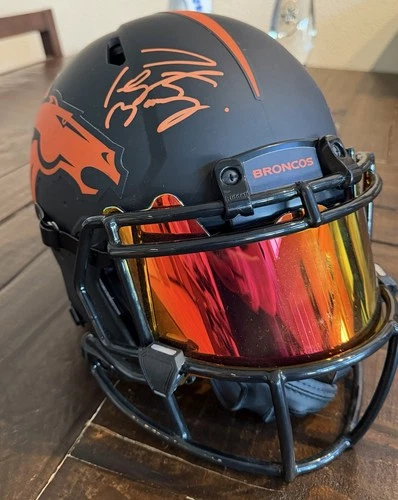 Peyton Manning Signed Broncos Full-size Authentic Eclipse Helmet - Fanatics