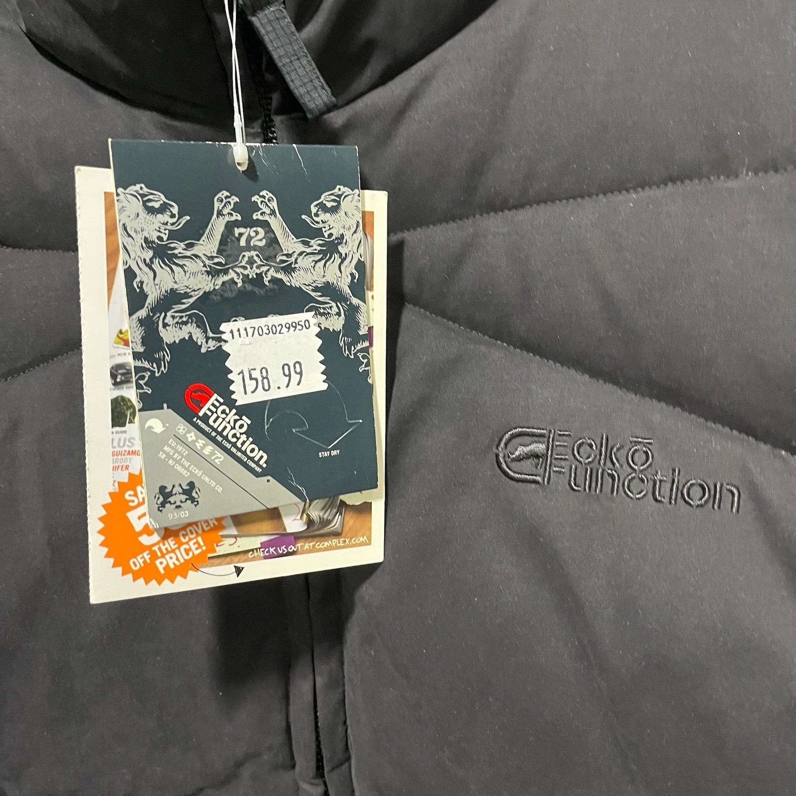 Vintage Ecko Function Puffer Jacket Reversible XL… - image 6