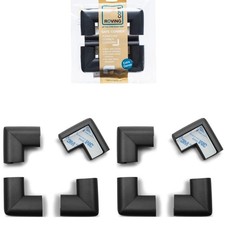 HeftyFit Corner Protector for Baby 8 Large Corners , Heavy-Duty Soft Rubber ...