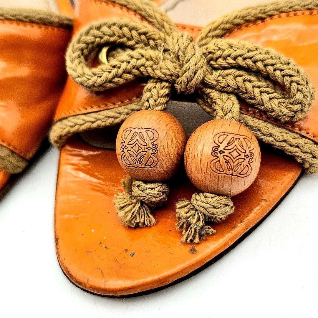 Women 7.0US Loewe Mule Sandals 625 Limited Edition VHTF Rare Elegant Style Sophi image 3