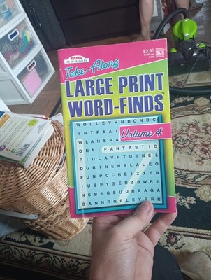 Large Print Word Search Puzzles Volume 4