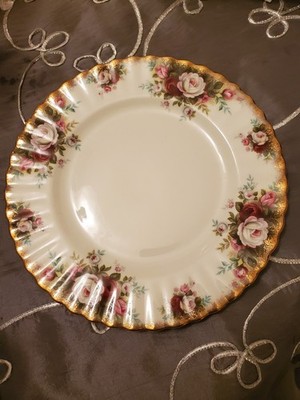 ( 4 ) Royal Albert Celebration Salad Plate