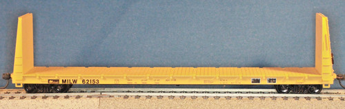Coche plano mampara JP HO MDC Roundhouse 54' Milwaukee Road MILW #62153 | Condition: Used
