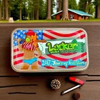 Locker Mint 4th of July 1 oz Custom Enamel by Eye Coindy .999 Fine Silver Bar