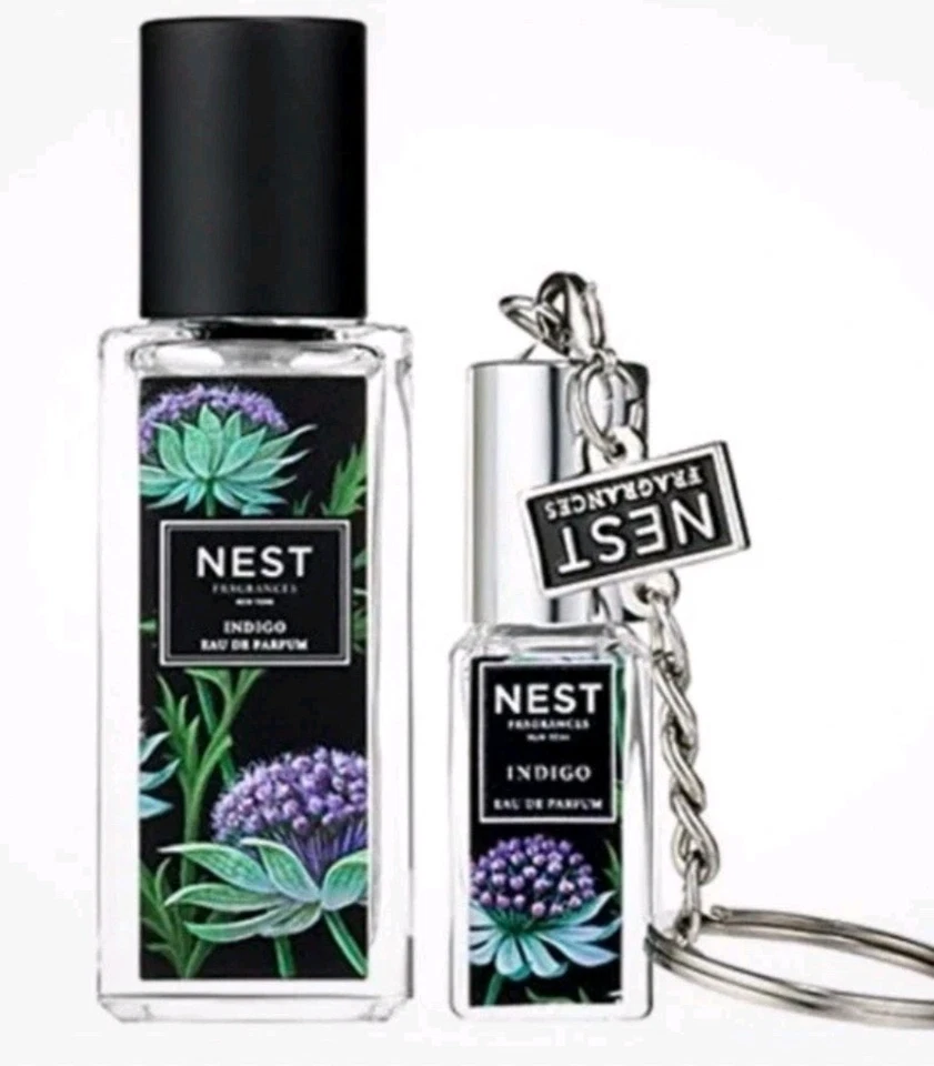 NEST Fragancias Indigo Perfume On-The-Go Set EDP y Llavero Rollerball ~ Nuevo en caja Foto 2 de 3