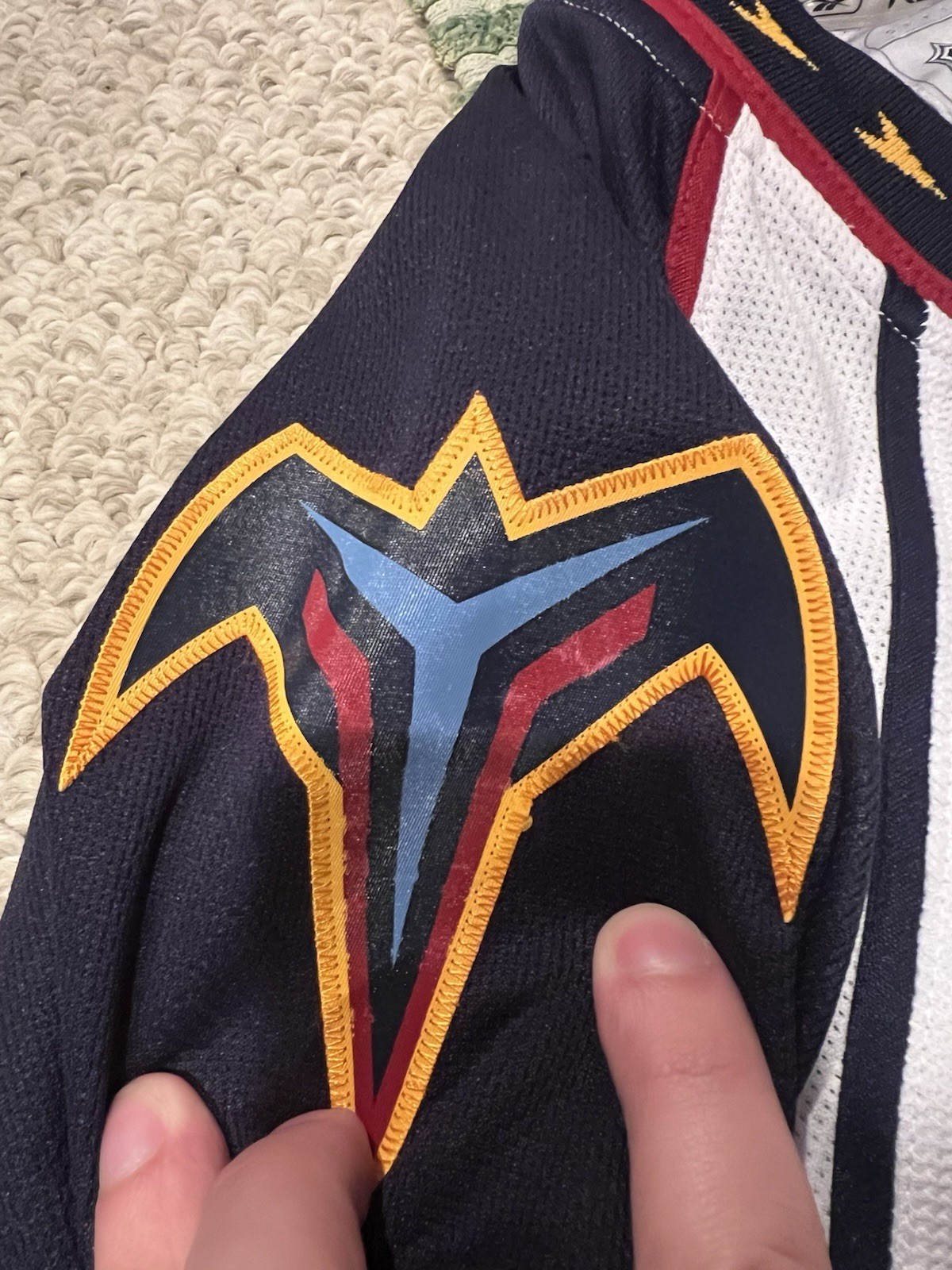 Atlanta Thrashers Reebok Blank Jersey Size Large thumbnail 2