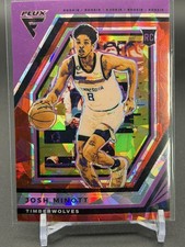 Josh Minott 2022-23 Panini Flux Red Cracked Ice #248 RC