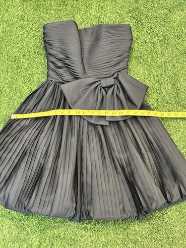 Mini Vestido de Cóctel Vintage 6 Negro Julie Duroche After Five Colección Años 80 - Imagen 10 de 11