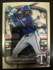 2025 Bowman Draft Prospects Chrome #BDC-169 Sebastian Walcott