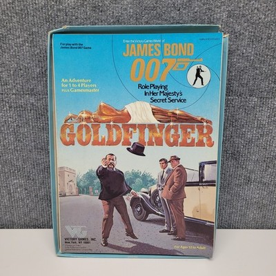 Vintage James Bond 007 Goldfinger Box Set - Victory Games