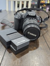 Canon EOS Rebel SL2 24.2MP Digital SLR DSLR Camera w/ 18-55MM lens and batteries