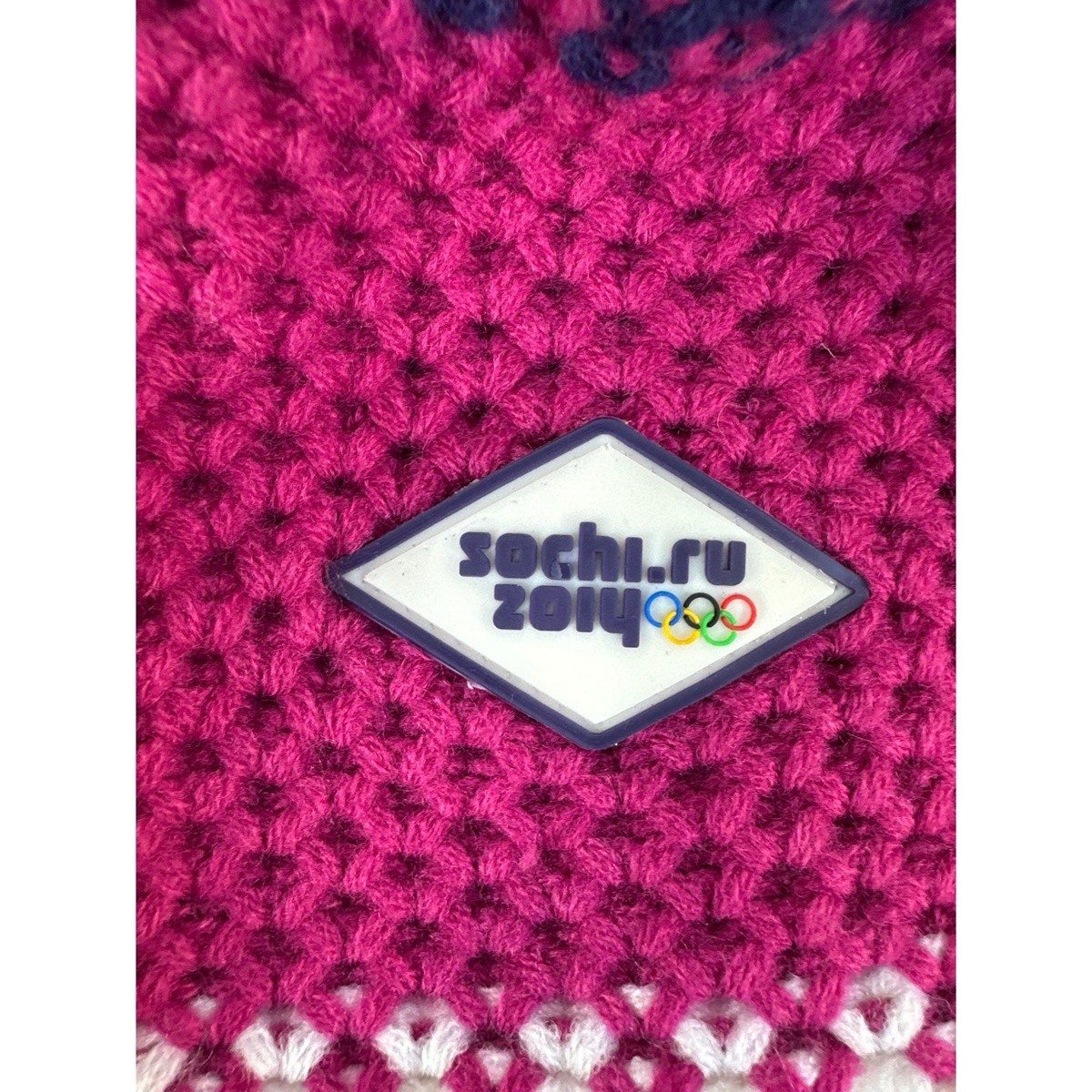 Bosco Sochi Olimpics Beanie Knitted Ear Flap Hat View 2