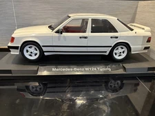 MCG 1/18 Scale Diecast- Mercedes-Benz W124 White