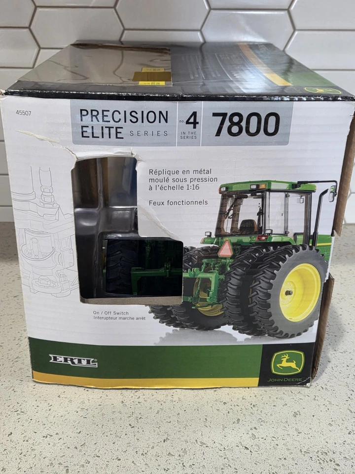 1/16 scale John Deere 7800 Precision Elite! ERTL - READ - Image 4 of 4