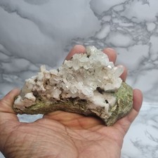 Campione minerale da collezione quarzo provenienza Cassagna Liguria cm 13x8
