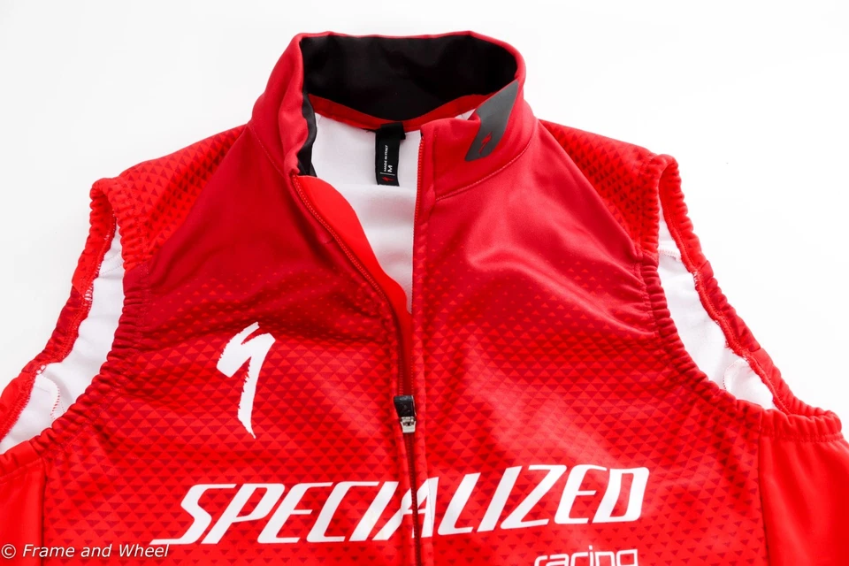 Specialized Racing Sleeveless Cold Weather Cycling Vest M polyester women red - Image 2 of 4