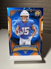 2024 Topps Resurgence Ladd McConkey RC Blue Orange Spark #154