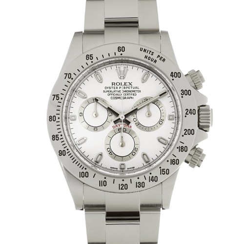 ROLEX Cosmograph Daytona 116520 white WATCH 730195