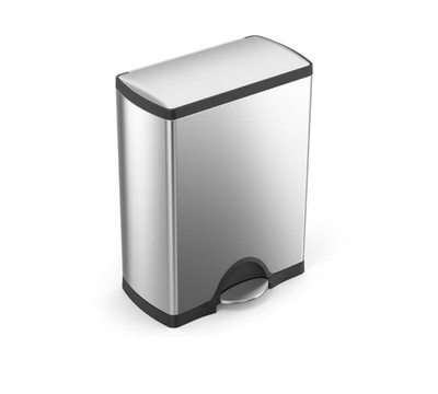 [ BIG SALE ] simplehuman 13 Gal Wheeled Step Can