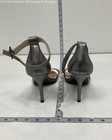 Pelle Moda Silver and Rhinestone Women's High Heeled Shoes Size 9.5 — photo 3