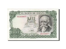 [#262030] Banknote, Spain, 1000 Pesetas, 1974, 1971-09-17, KM:154, AU(55-58)
