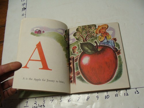 vintage Childrens book--the alphabet from A to Z little golden book, 1942, 3rd p - Picture 6 of 6