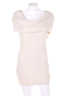 TALLY WEiJL Knit Dress Angora L light beige