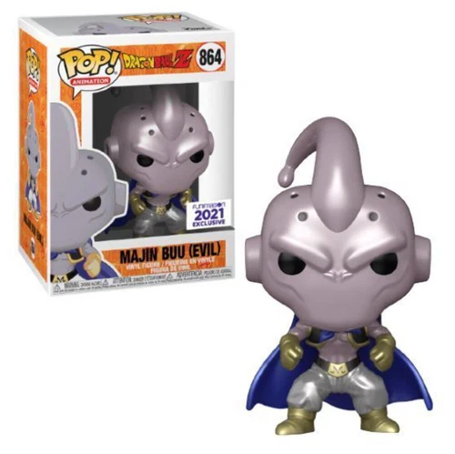 Funko POP! Animación: DragonBall Z - Majin Buu (Malvado) [Metálico] (Funimación) #8