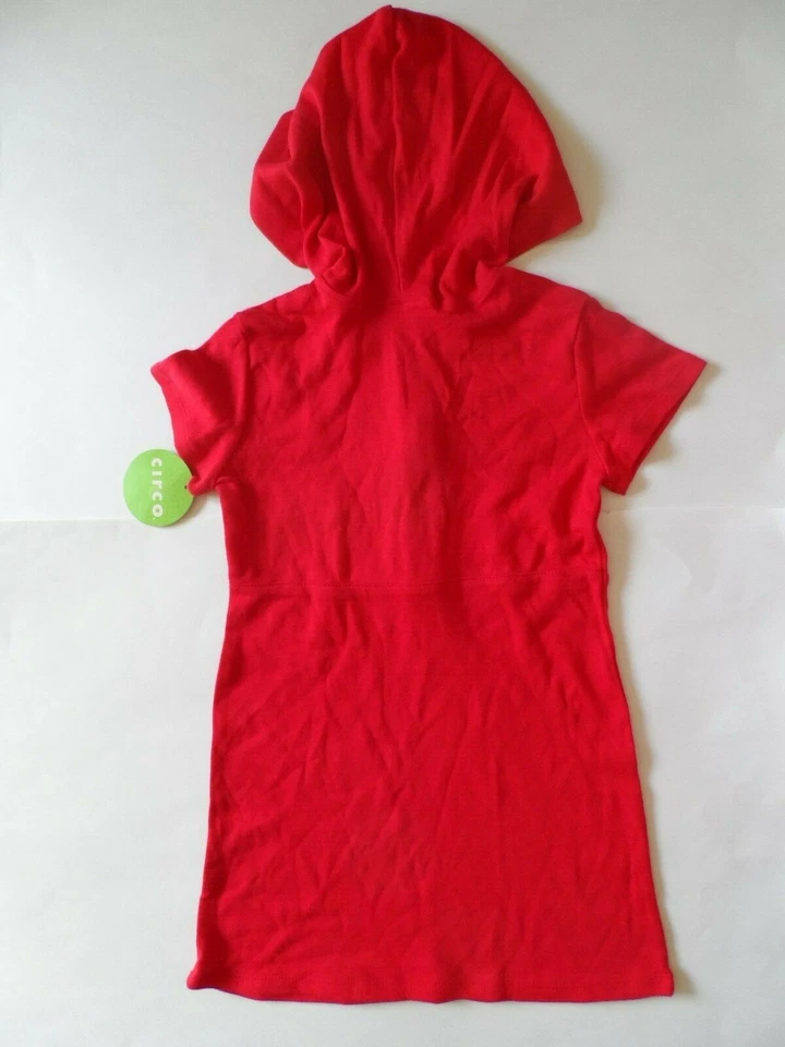 Girl's Circo Jersey Red Hot Hooded Dress, Size: XS (4/5)  () - Image 3 of 3