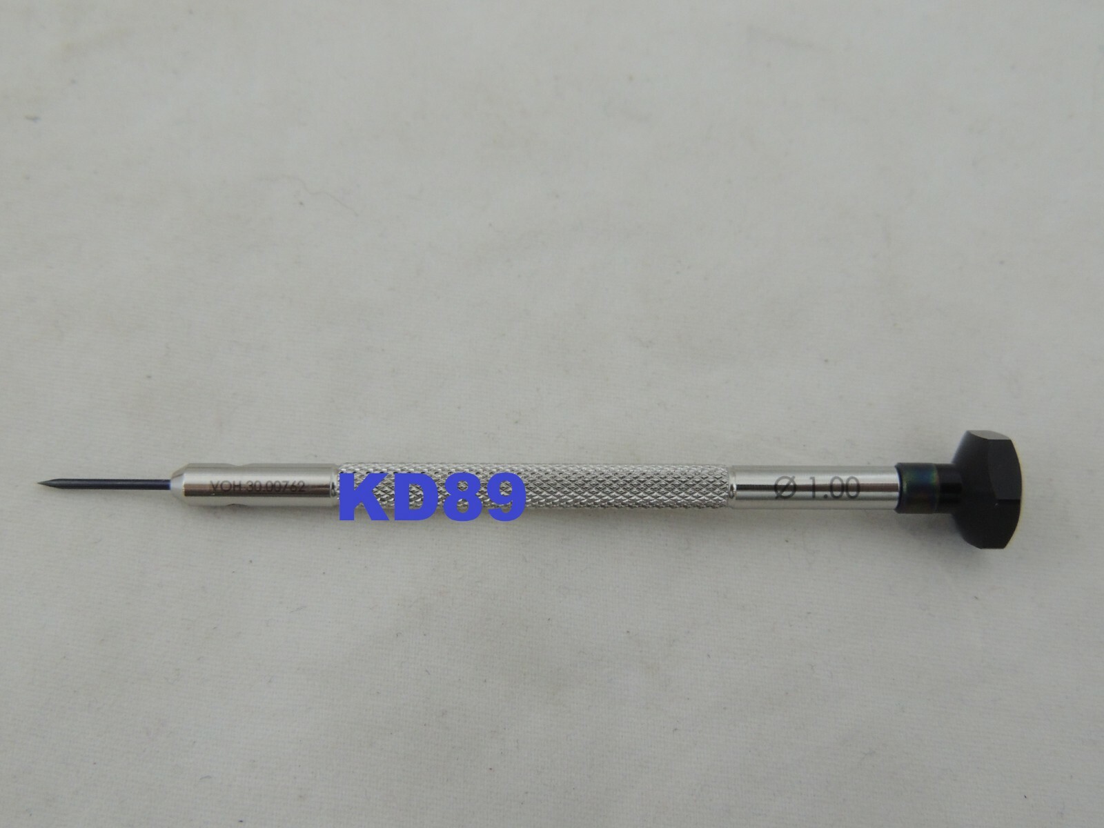 Tournevis 1.00 mm VOH 30.00762 outil horloger micromécanique suisse
