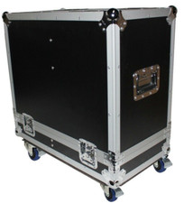 ProX X-QSCK10 ATA style Flight Case for 2x QSC K10 or K10.2 Speakers w/ Wheels