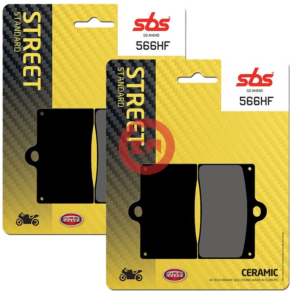 Kit 4 BremsbelÄGe Vorn SBS 566HF Ducati 748 SP 748 1995-1997-image