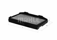 MAHLE Innenraumfilter AKTIVKOHLE für SAAB 9-5