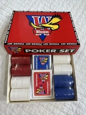 Vintage Winston Poker Set Chips and Cards Sealed
