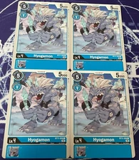 x4 Hyogamon BT11-028 C Playset Digimon TCG Dimensional Phase