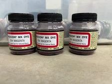 Jacquard Procion MX Fiber Reactive Dyes 2/3 fl oz Magenta 034 Quantity 3